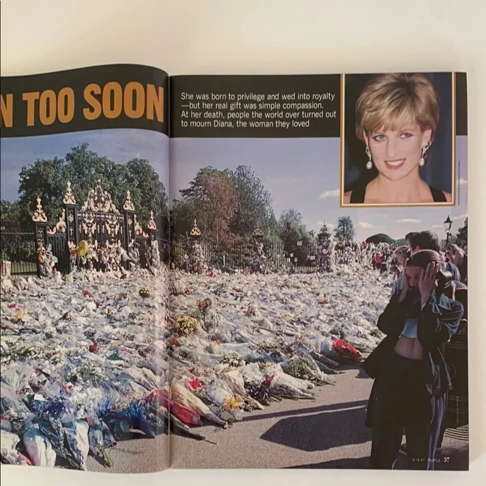 Vintage Princess Diana People Weekly Magazine - September 1987 Collectible - Picture 3 of 4